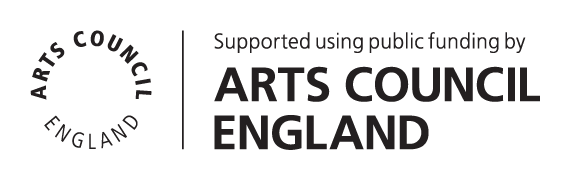 The Logo of Arts Council England, who have supported Live To Your Living Room